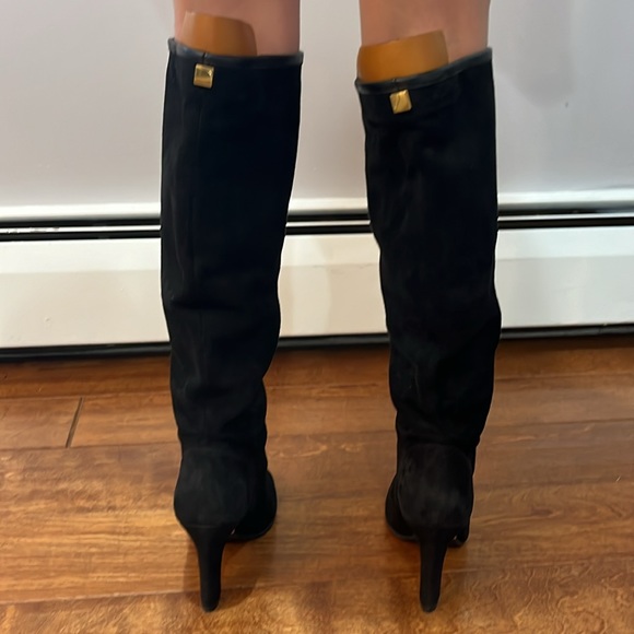 Stuart Weitzman Black Suede Boots - Picture 7 of 7